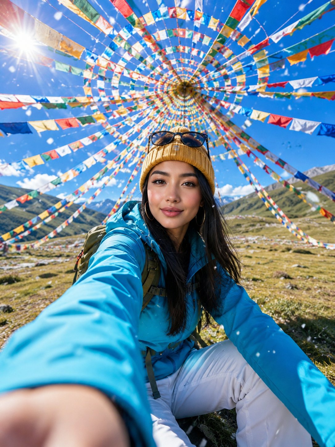 旅行自拍人像参考
