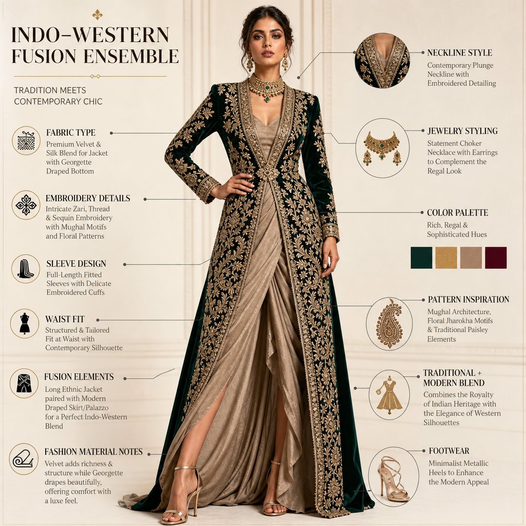 High Fashion Editorial Infographic Poster