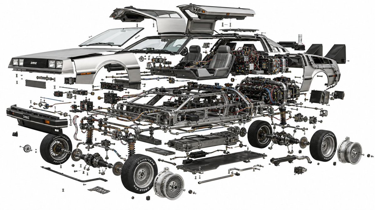 Exploded Vehicle View
