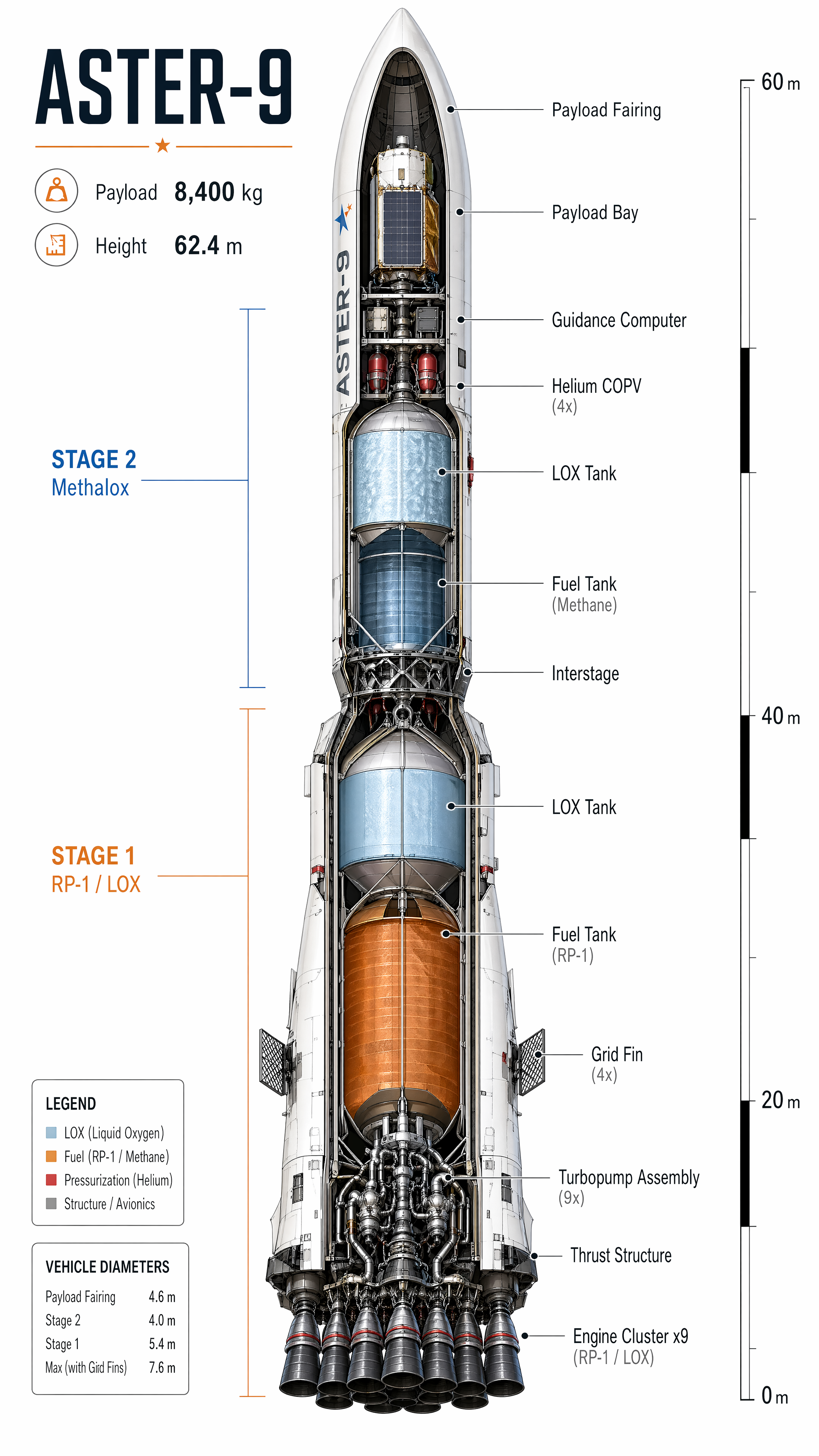 Rocket Cutaway Diagram