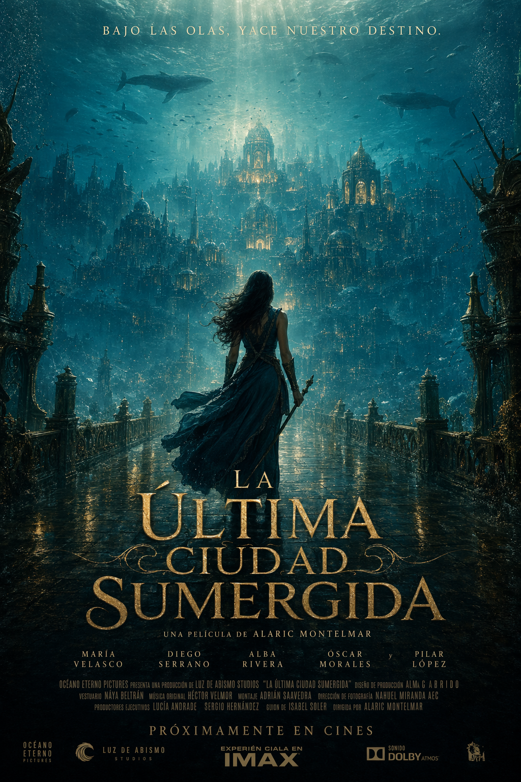 Spanish fantasy film mobile poster