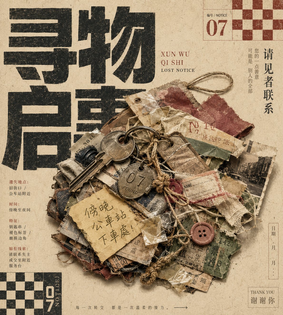 苹果促销海报复古印刷版式设计 2