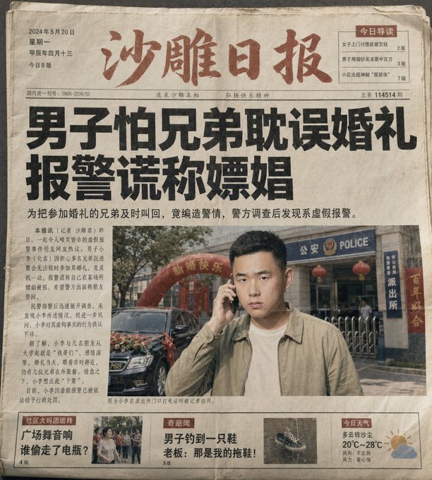 沙雕日报奇葩头版新闻图 2