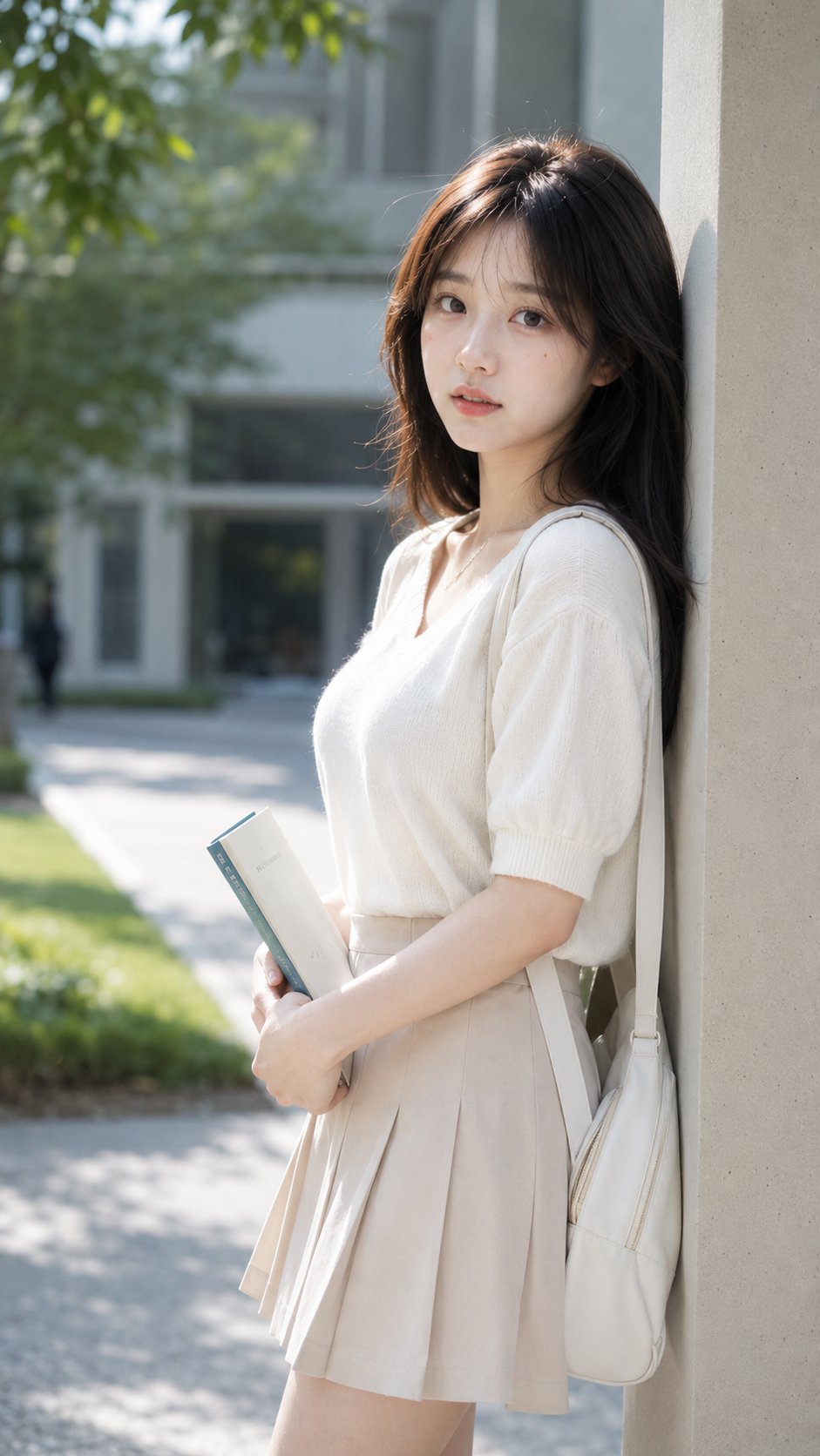 校园清新风格高级质感东方女性写真 2