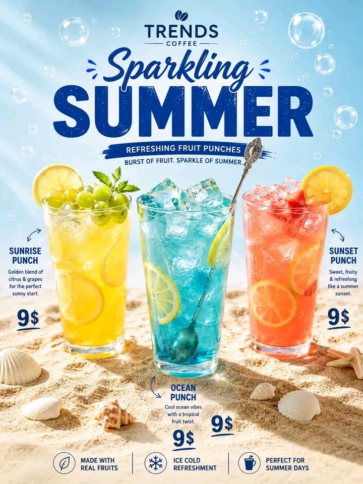 活力波普风格青柠味柠檬水广告海报 2