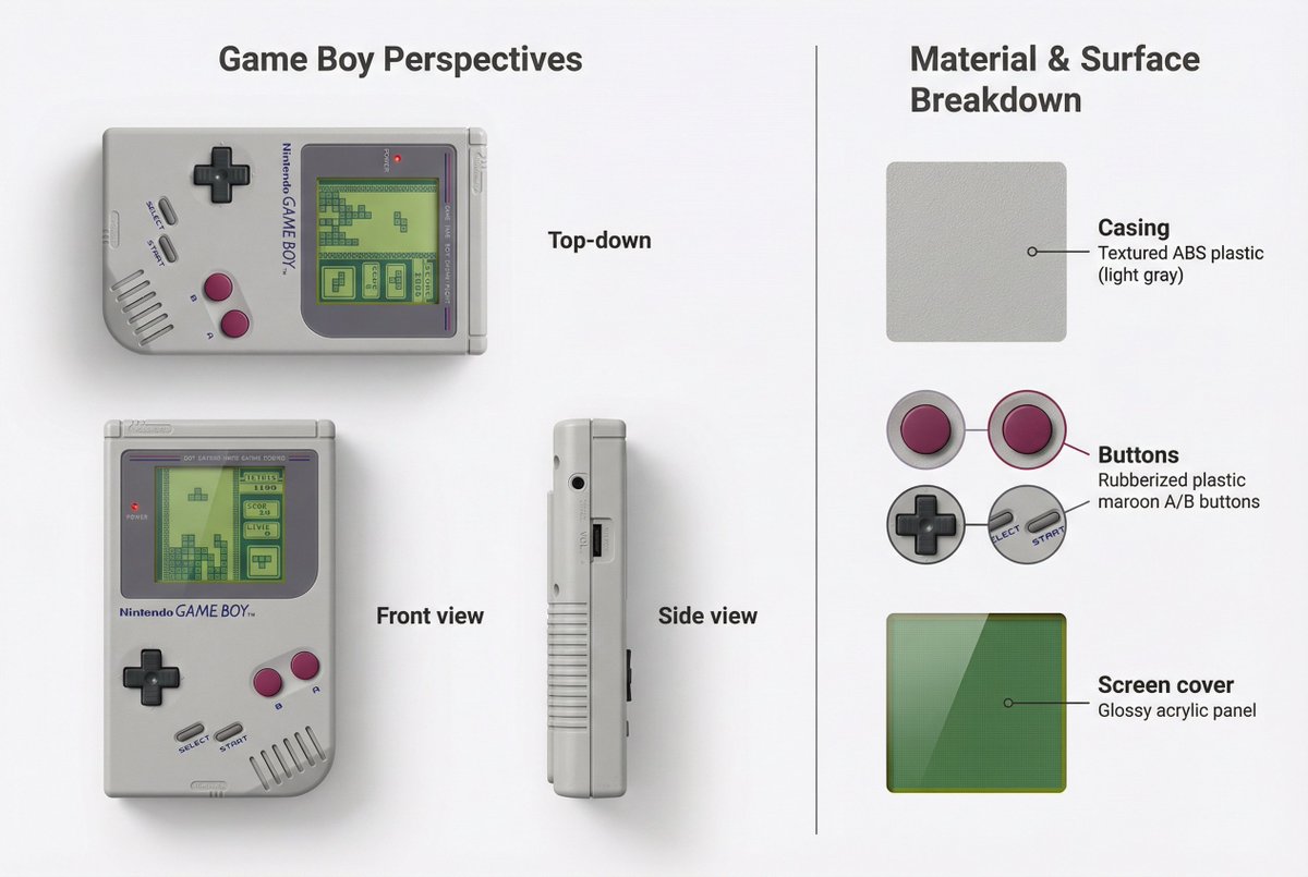经典GameBoy俄罗斯方块拆解展示