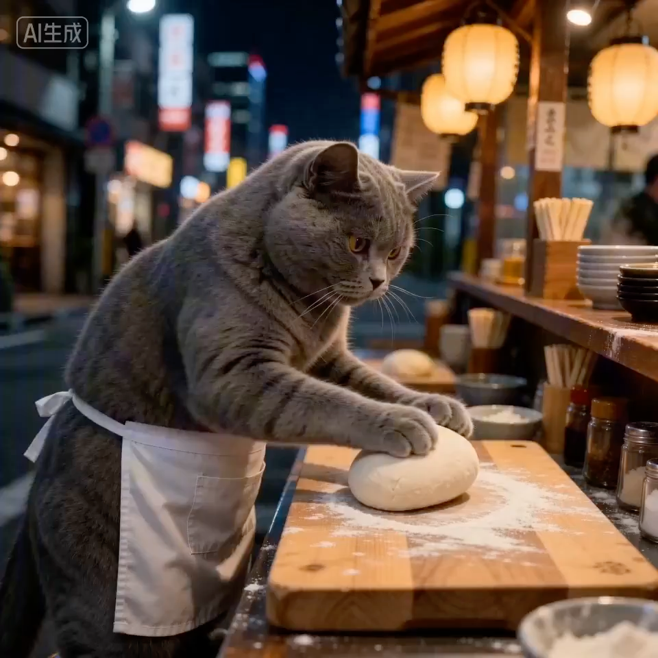 猫咪深夜食堂手作拉面 1