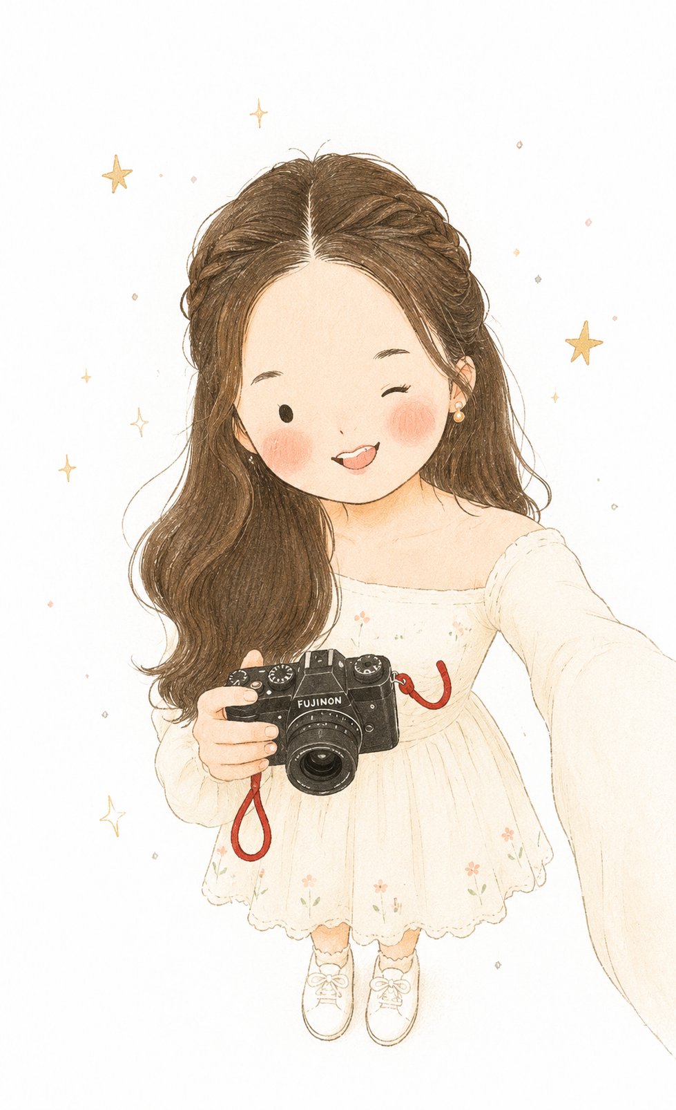 极简手绘唯美童话插画 2
