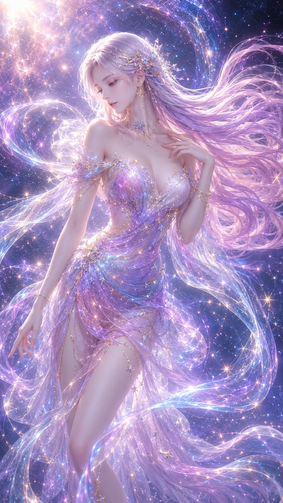 东方幻想女性钢琴弹奏梦幻CG 2