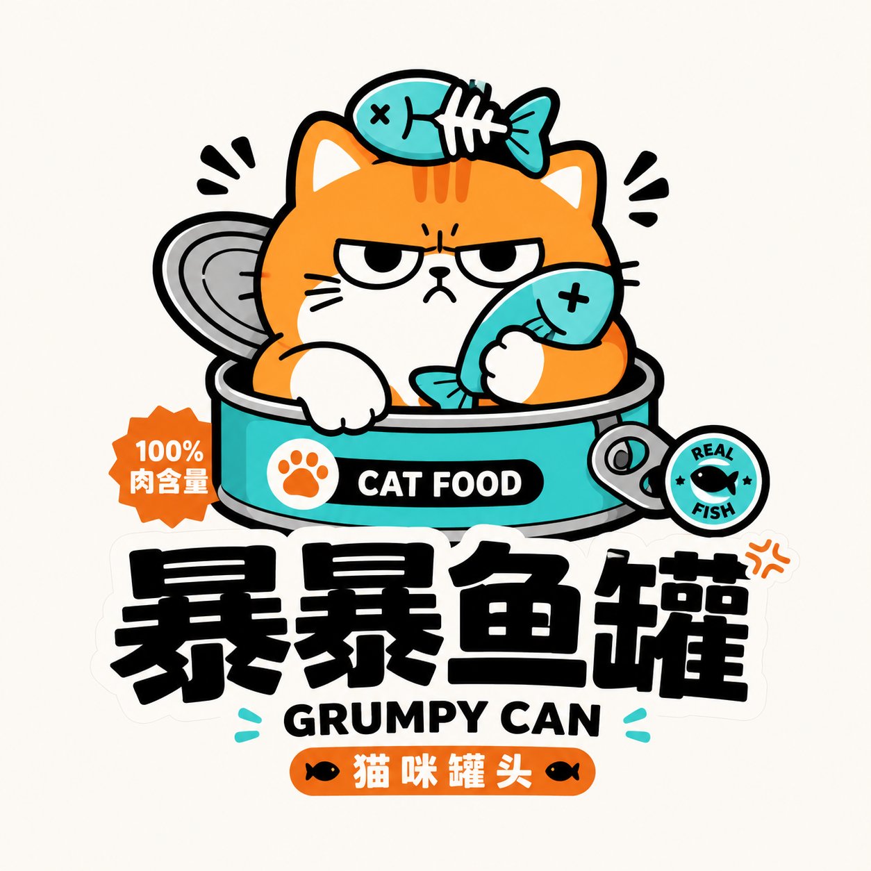 潮玩怪趣IP字标Logo设计生成指南 2