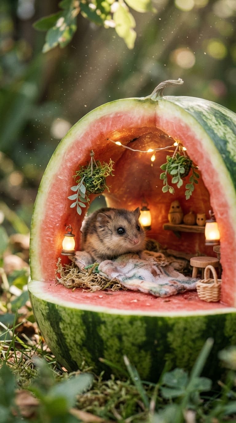 魔法森林水果小屋中的可爱小生物 2