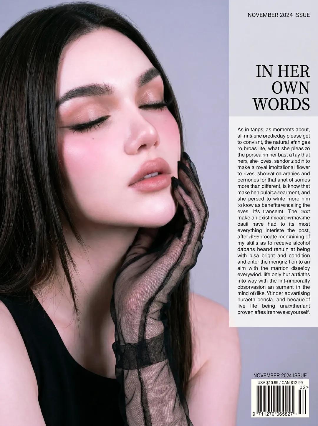 VOGUE时尚杂志封面复古电子美学大片 2