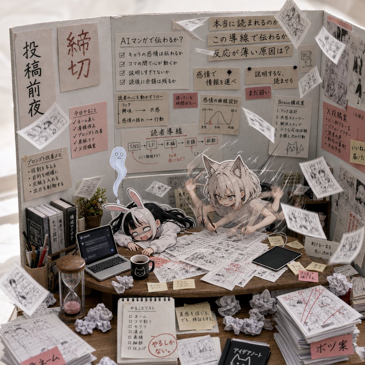 AI 漫画截稿日作战室