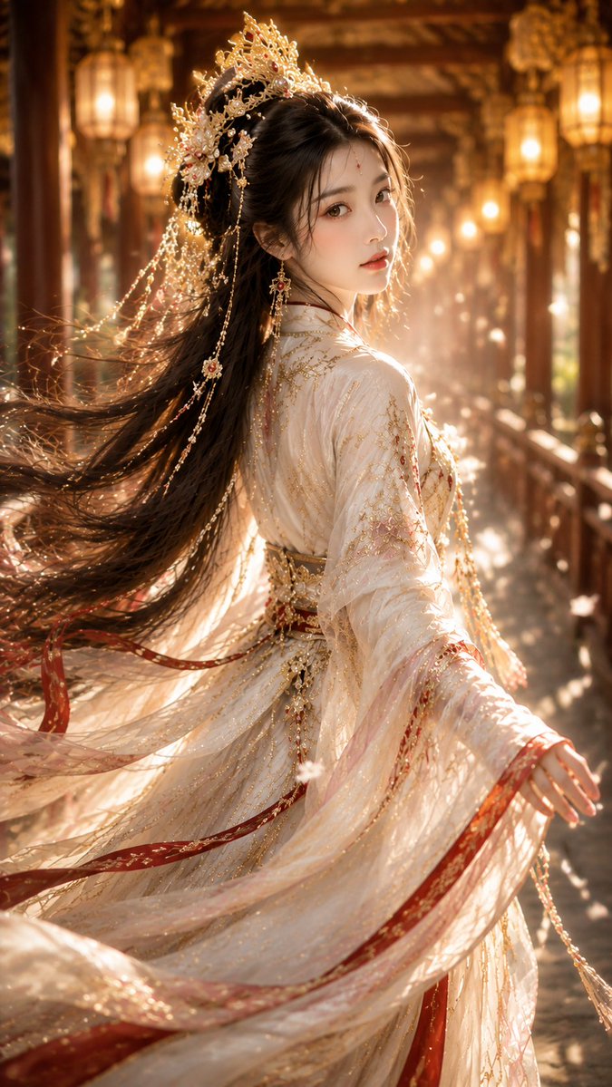 中国古风奇幻女性肖像