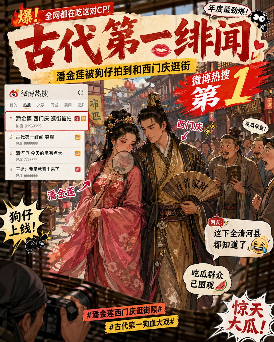 古代狗仔队丑闻新闻