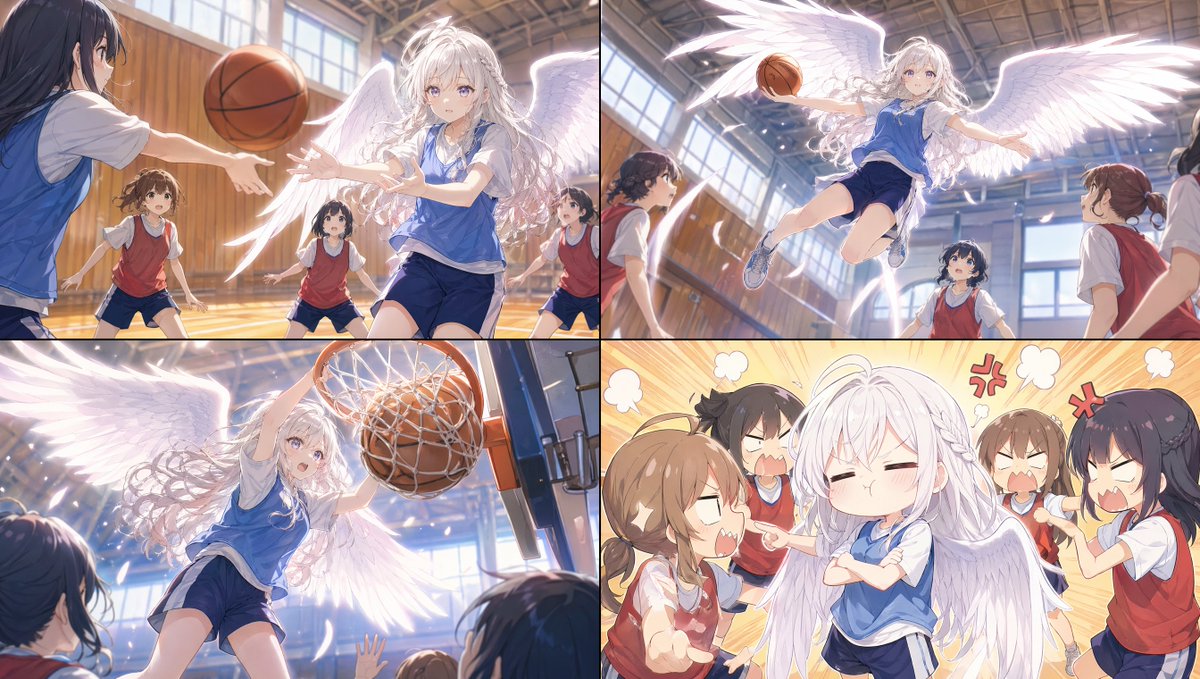 天使少女篮球项目