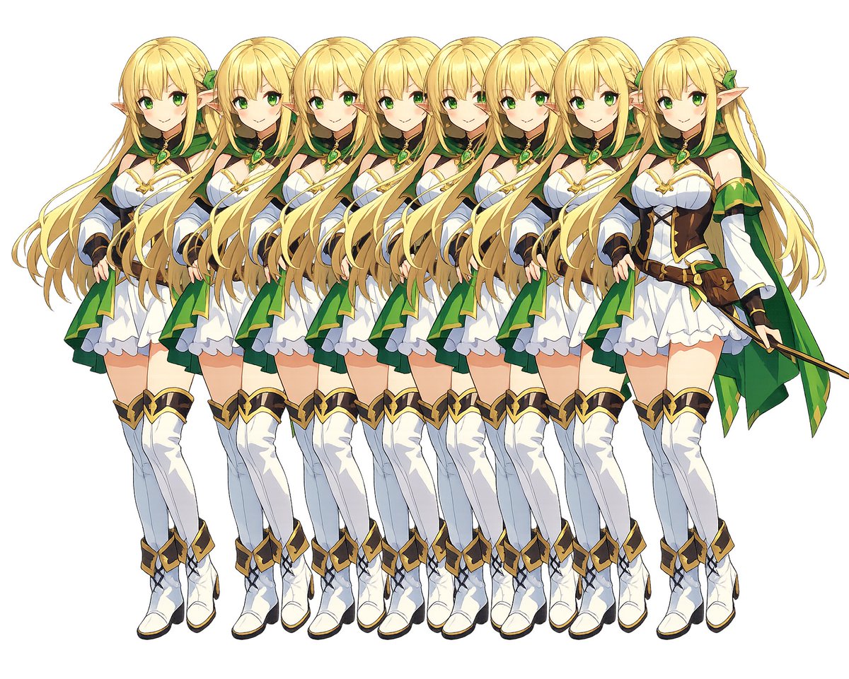重叠精灵战士阵容