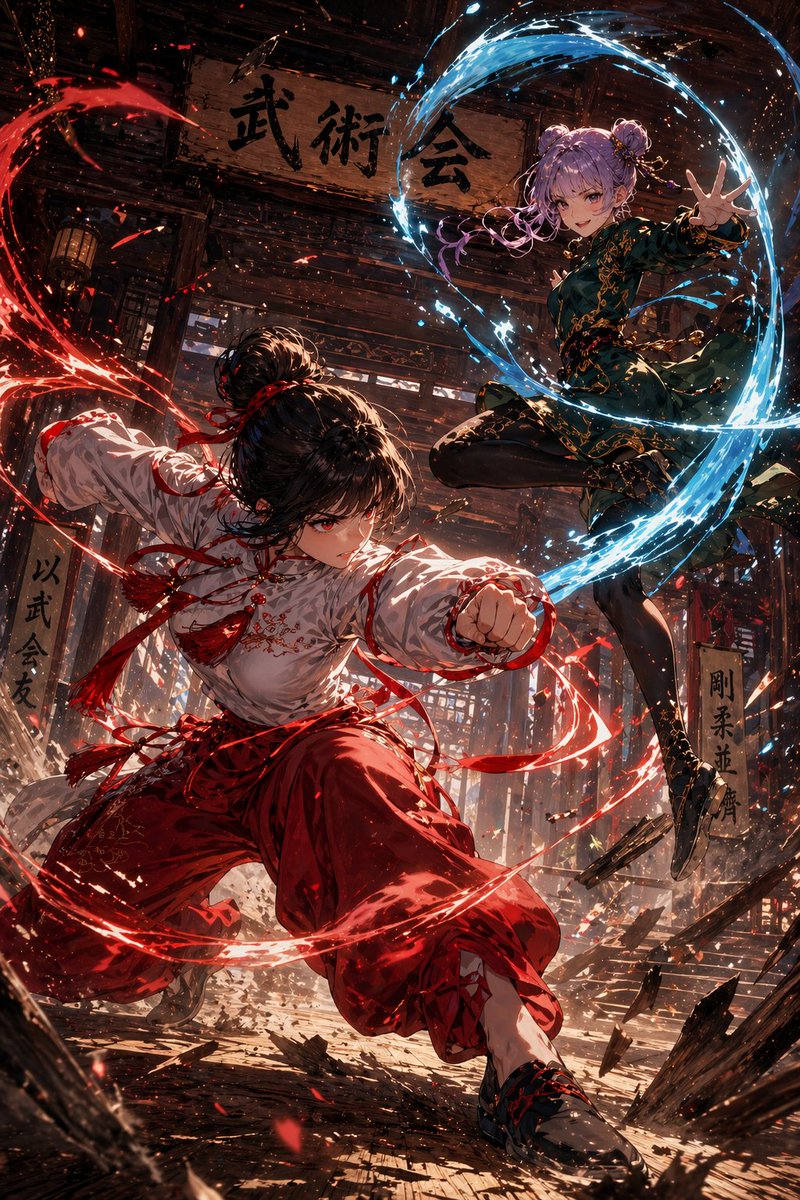 道场动漫武术对决