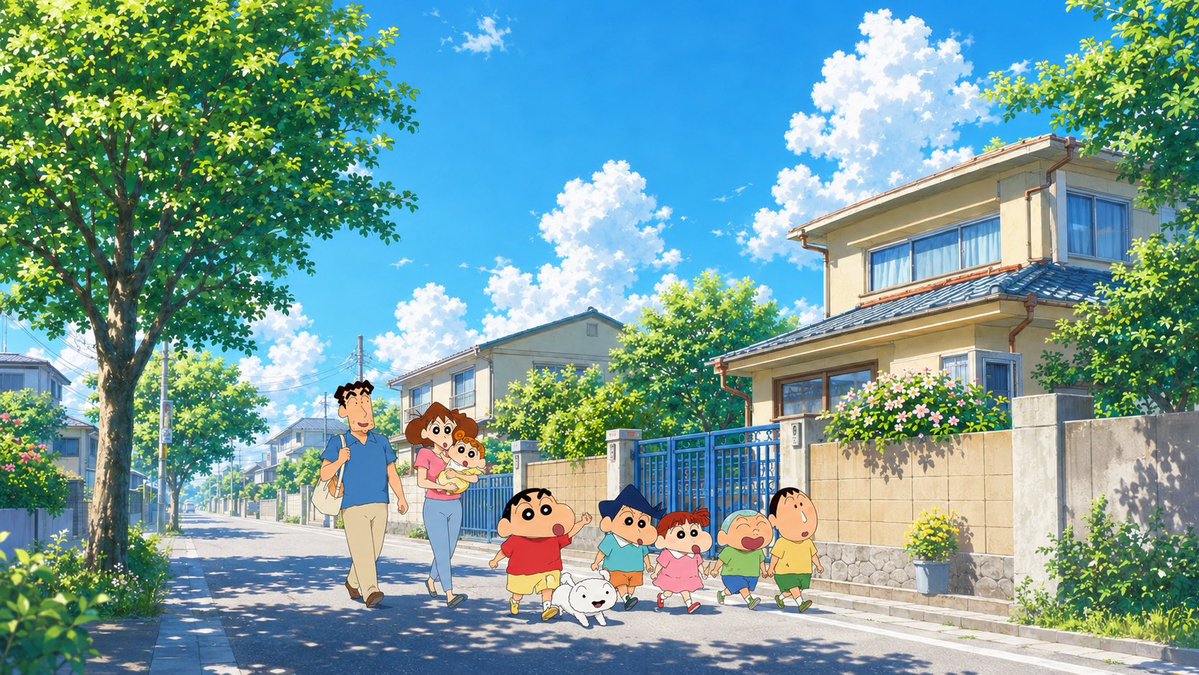动漫夏日壁纸设备样机 3