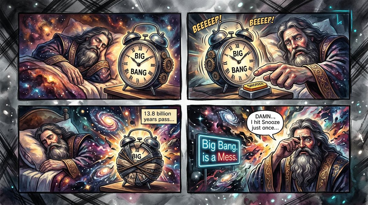 宇宙大爆炸贪睡漫画