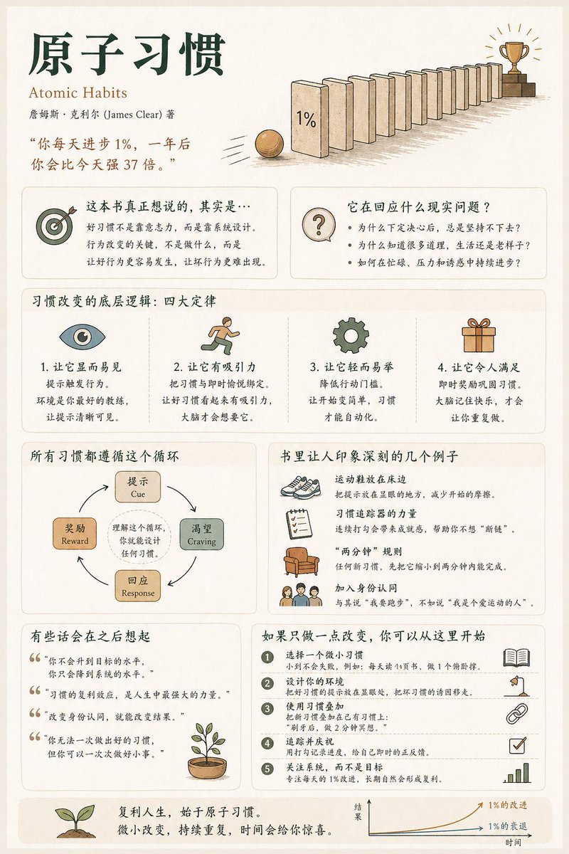 书籍摘要信息图海报 3