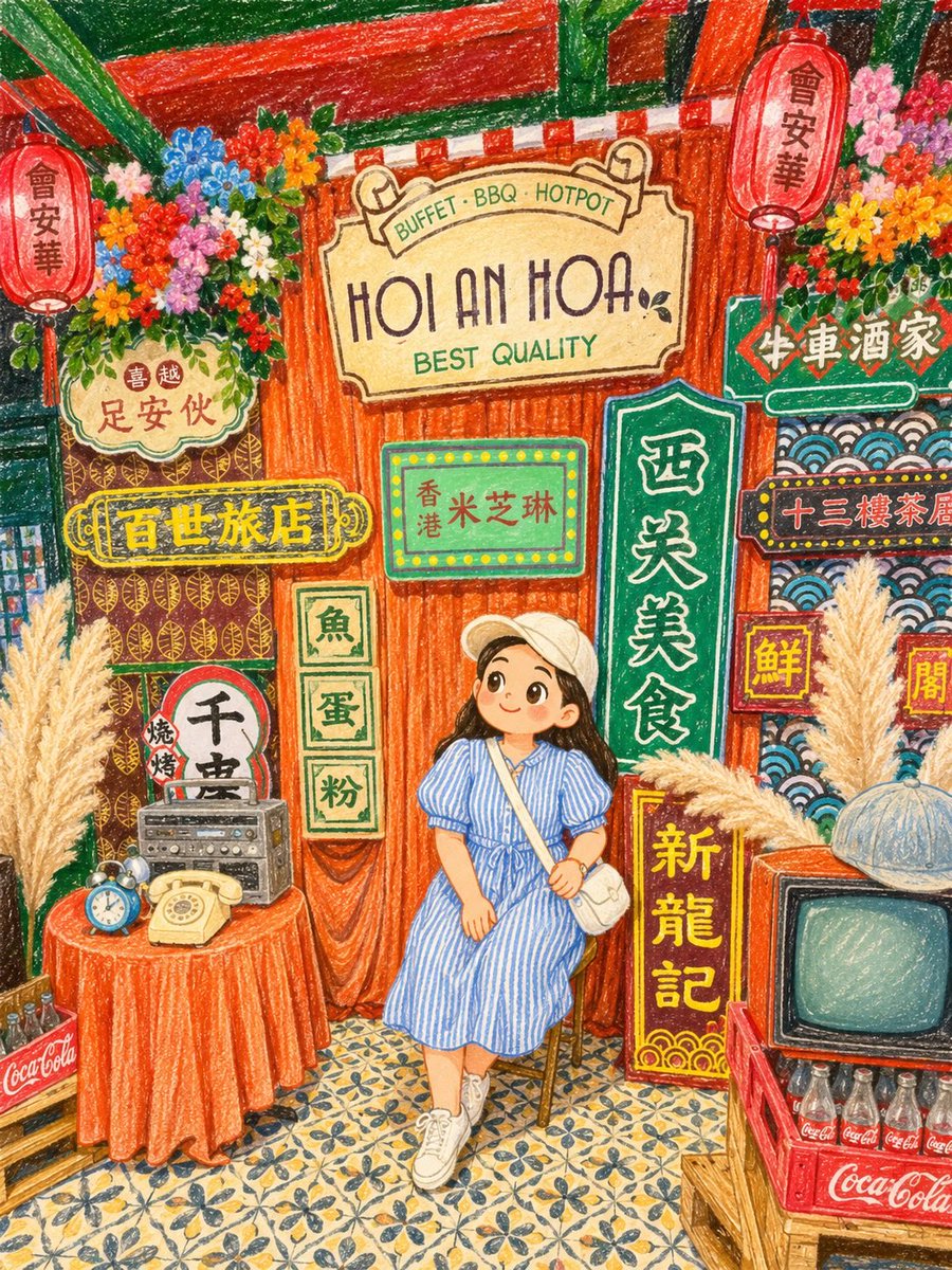 蜡笔风格图像转换 2