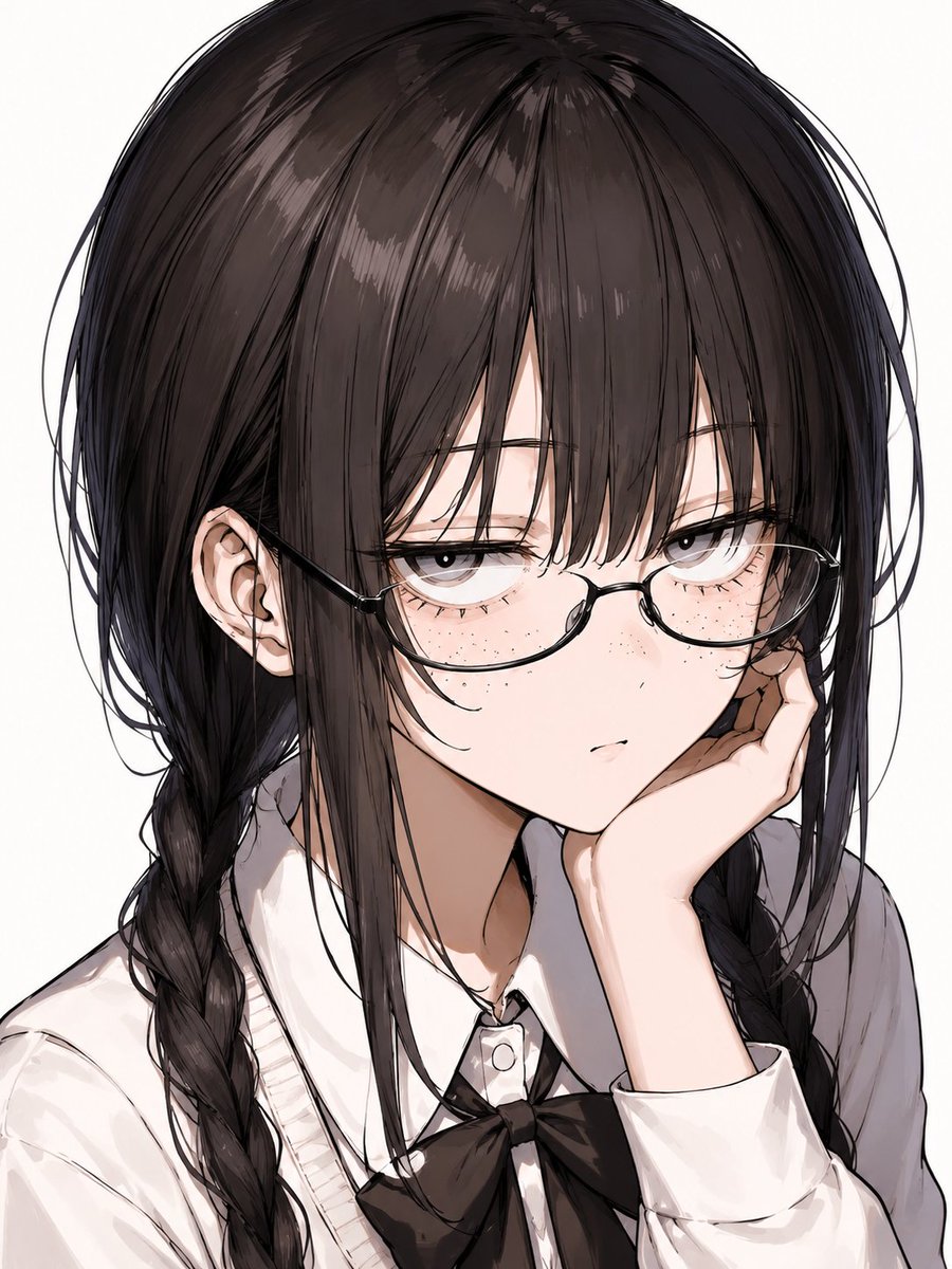 动漫女学生肖像（已打码） 3