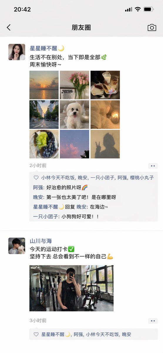 ChatGPT 应用展示微信朋友圈截图 2