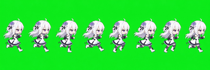 Q 版桌面宠物 Sprite Sheet 2