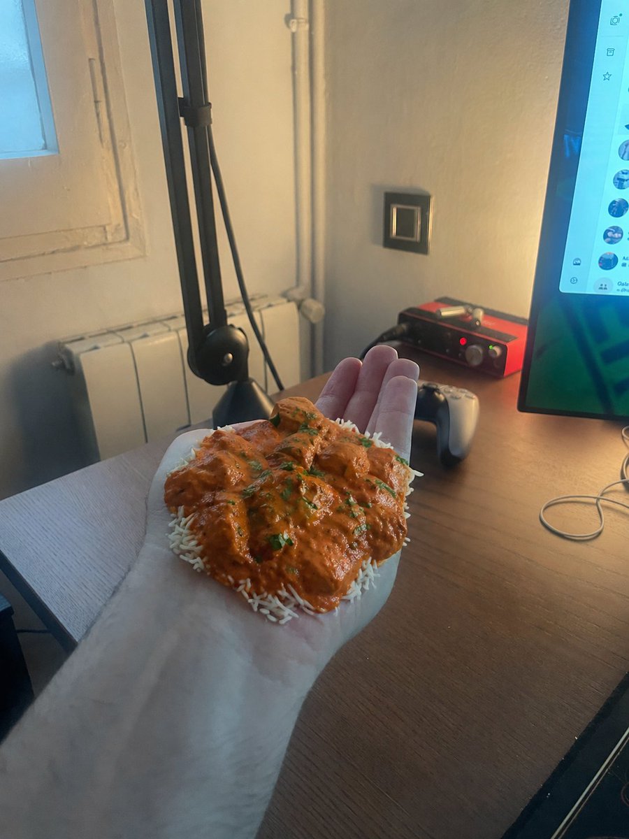 鸡肉玛萨拉马克杯桌面照片 2