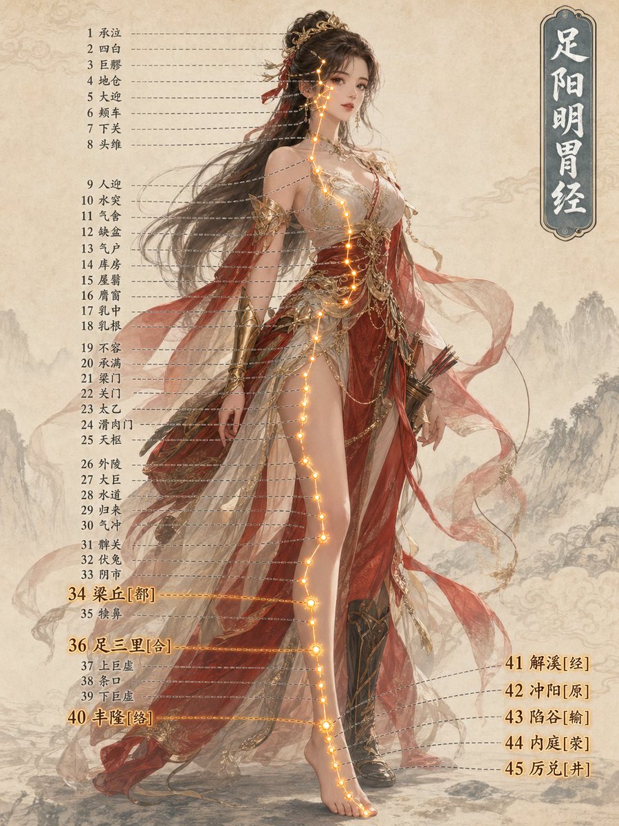 中医经络信息图 2