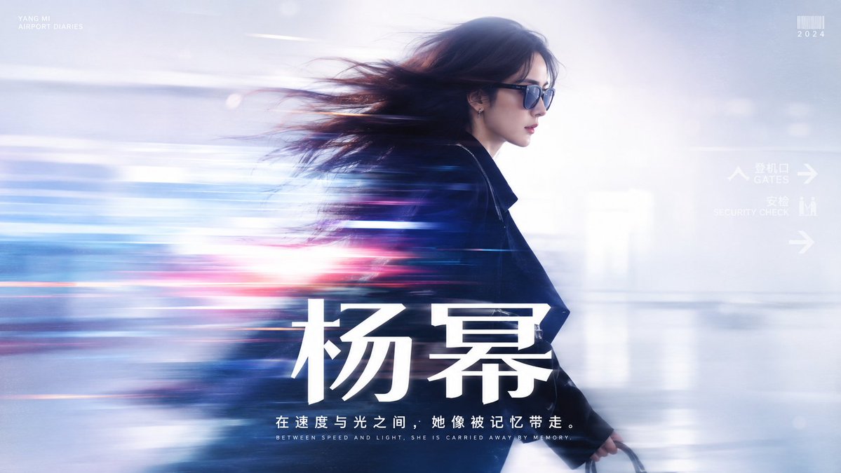 电影感动态模糊人像 2