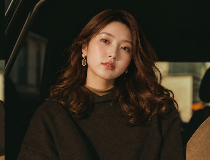 东亚女性电影感人像拼贴 4