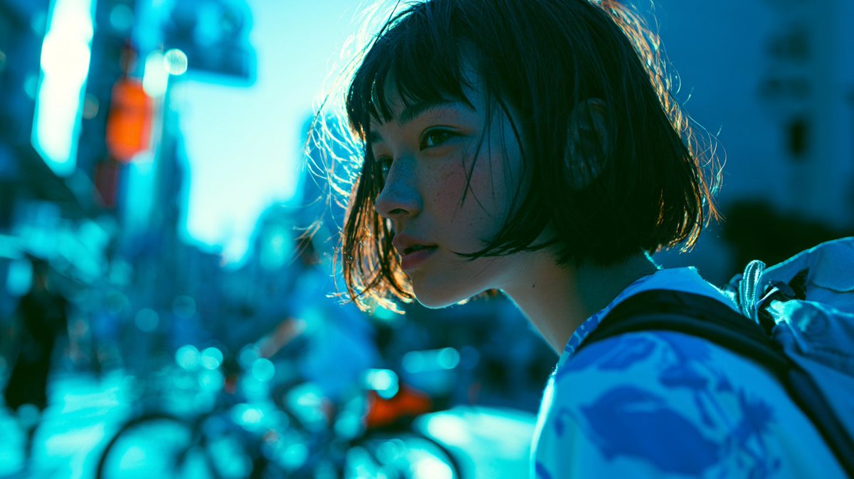 Cinematic Urban Street Portrait 2