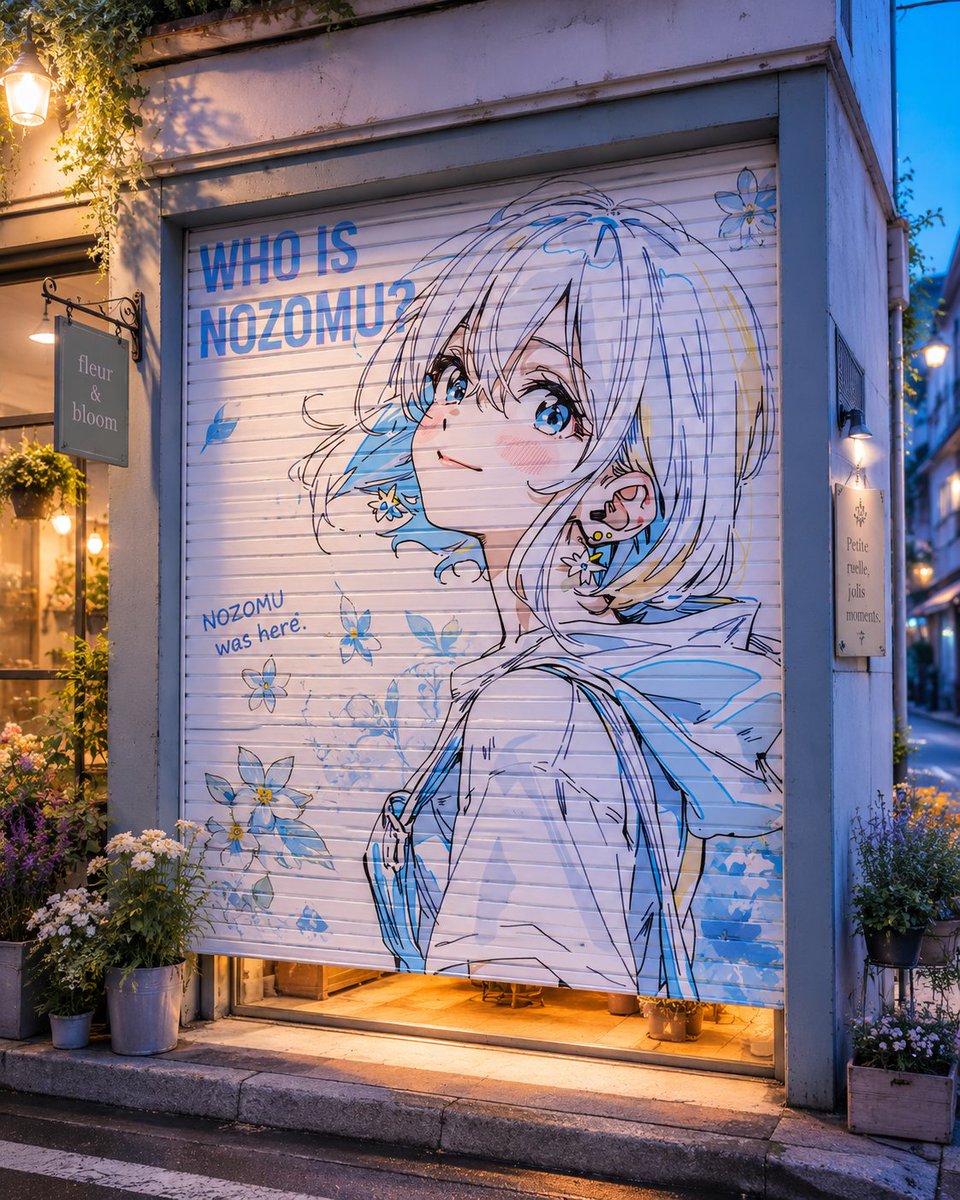 闭店卷帘门涂鸦艺术 3