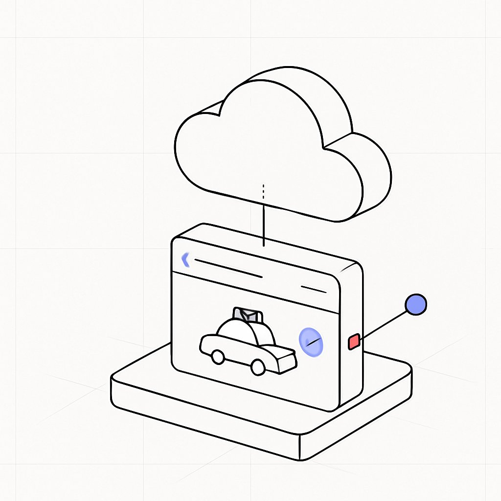 等轴测云物流 UI 图标