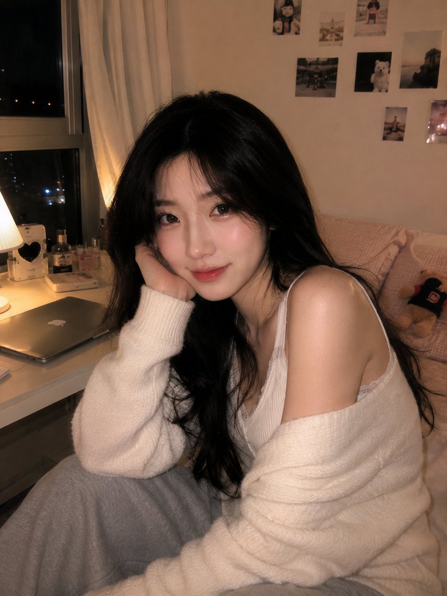 温馨深夜韩式卧室 3