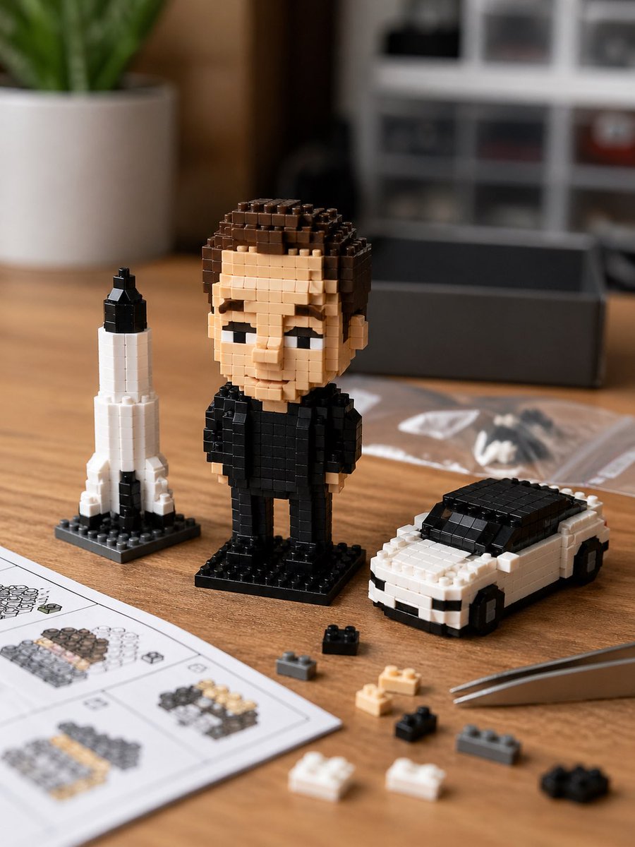 定制 Nanoblock 积木玩具生成器 2