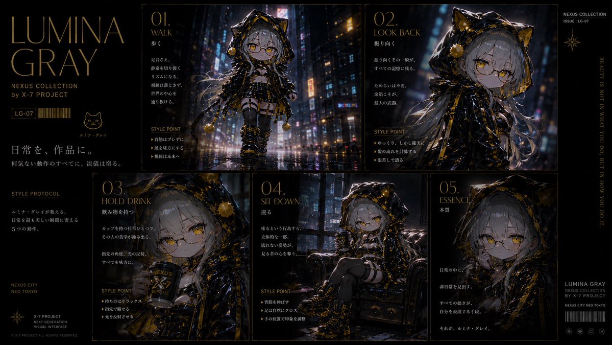 Lumina Gray 赛博朋克时尚特辑 2