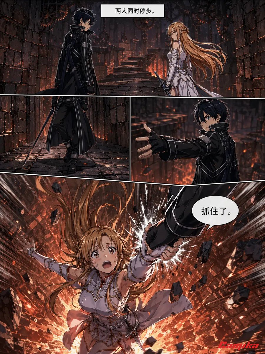 暗黑奇幻废墟漫画页面 2