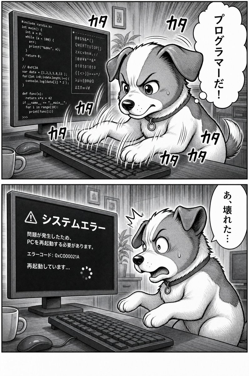 程序员狗狗漫画