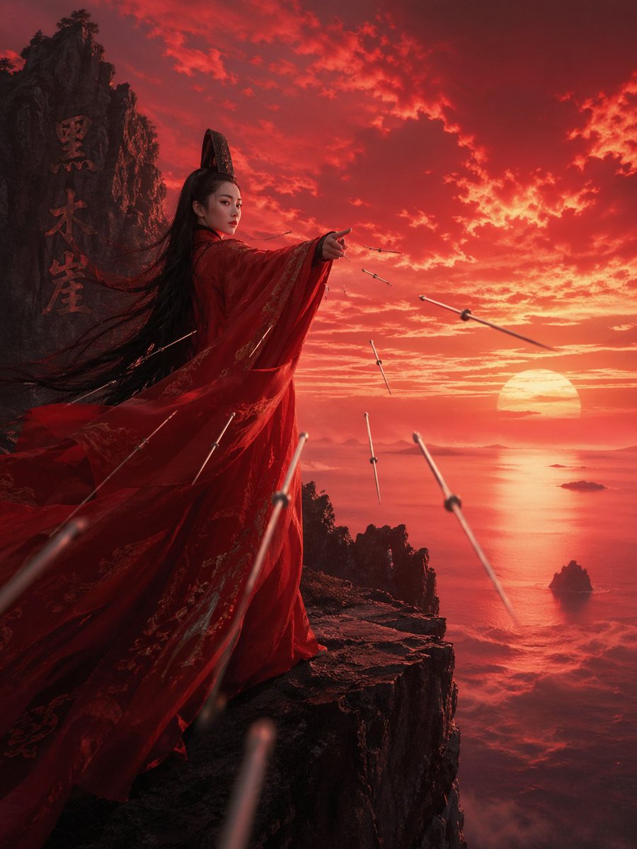 武侠电影角色海报 2