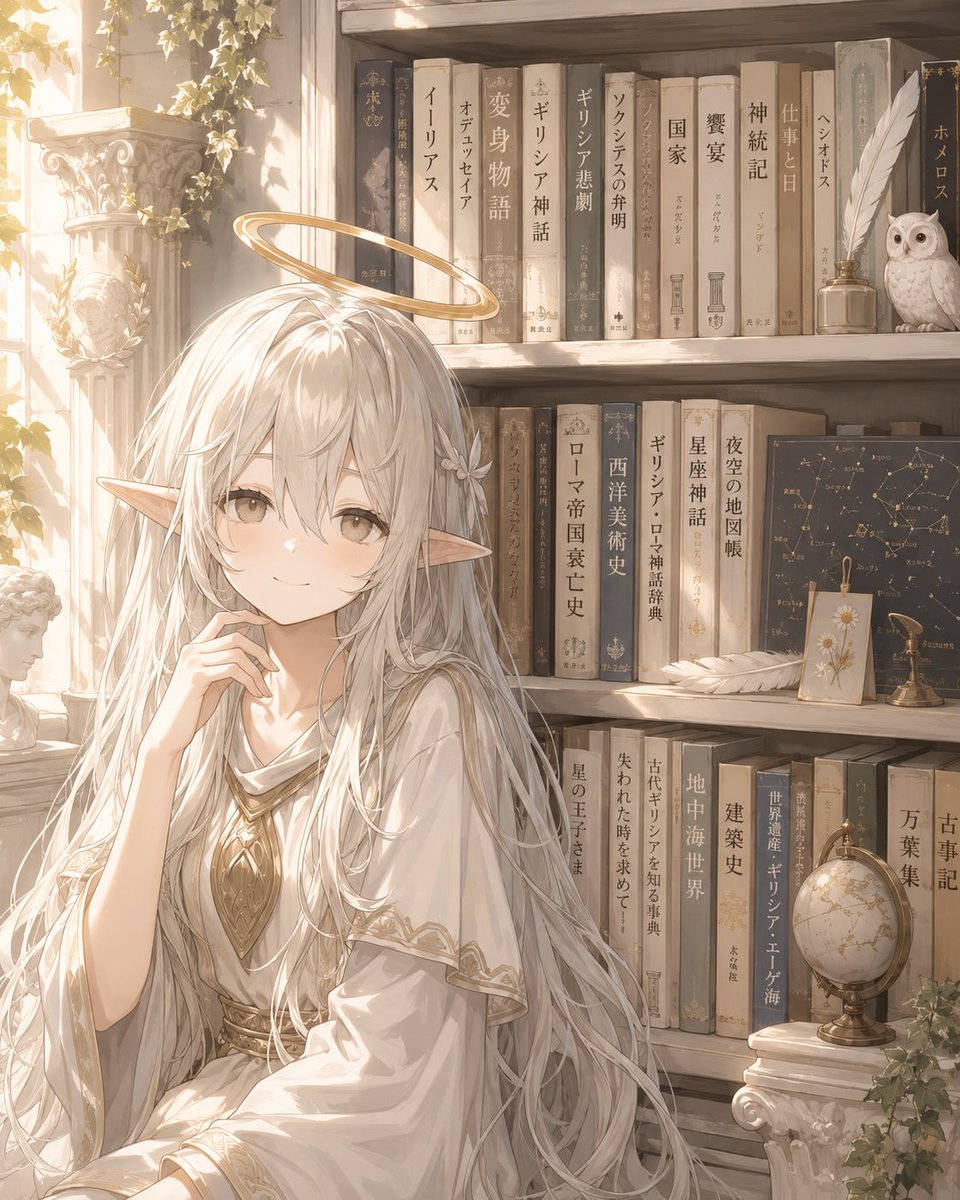 无面精灵天使图书馆