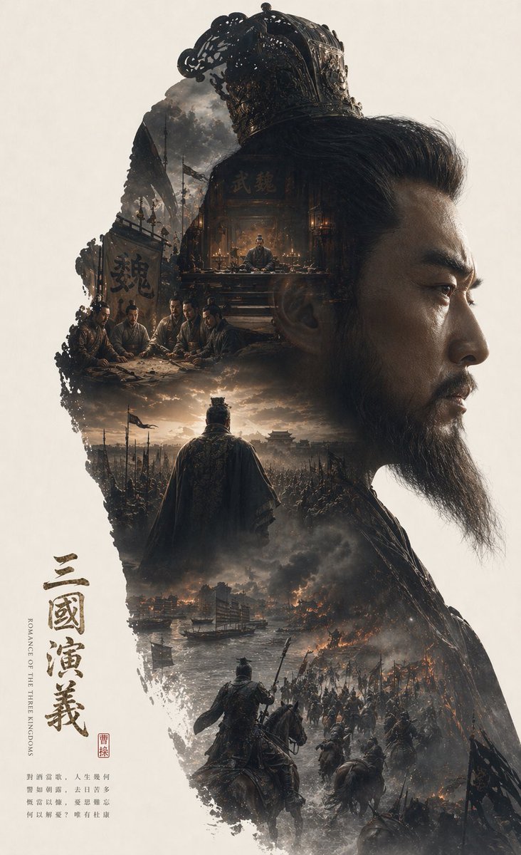 史诗叙事剪影电影海报 3