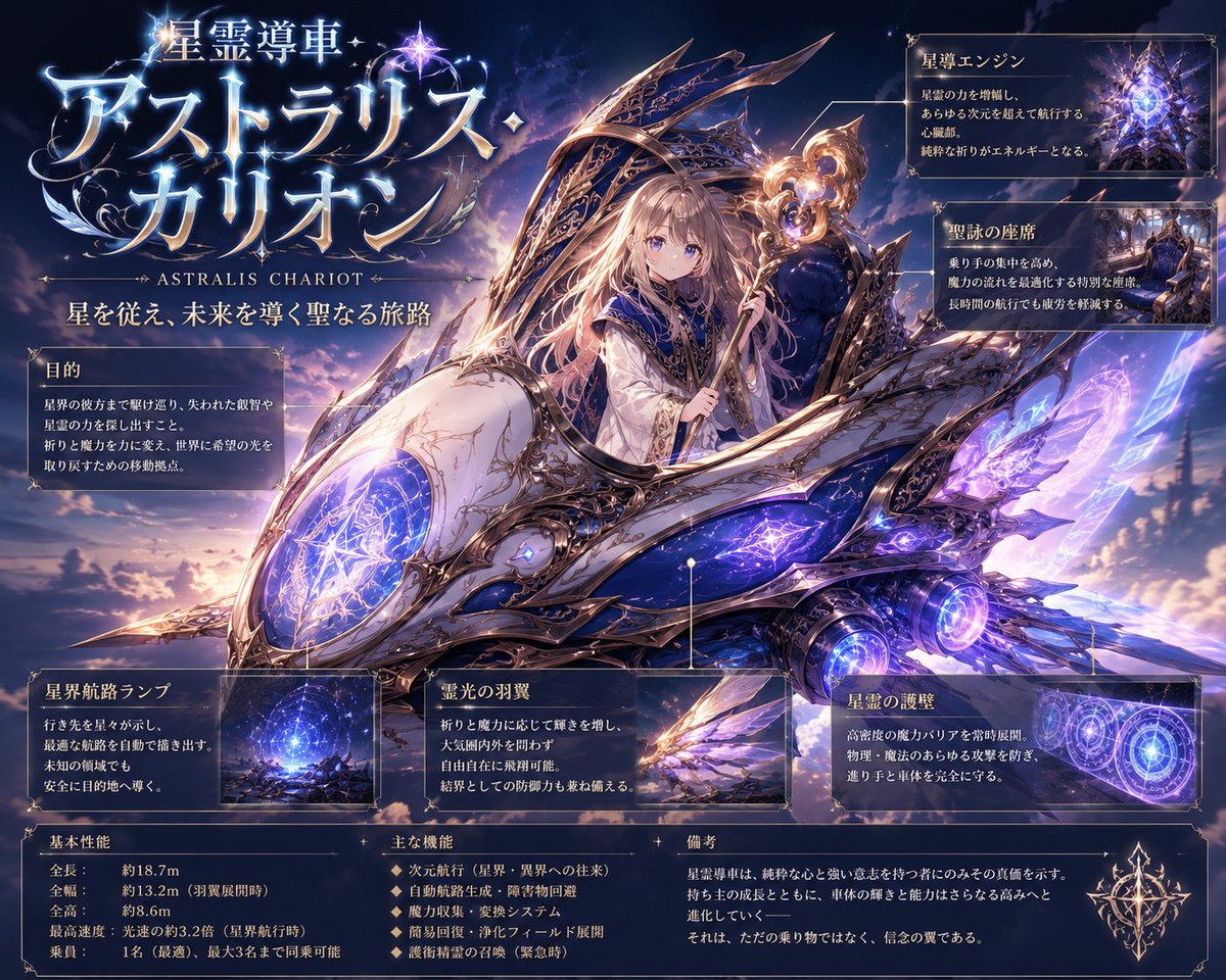 奇幻载具角色设定表 3