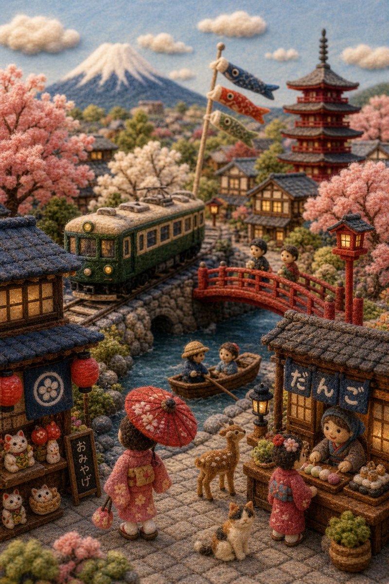 羊毛毡国家微缩景观 2