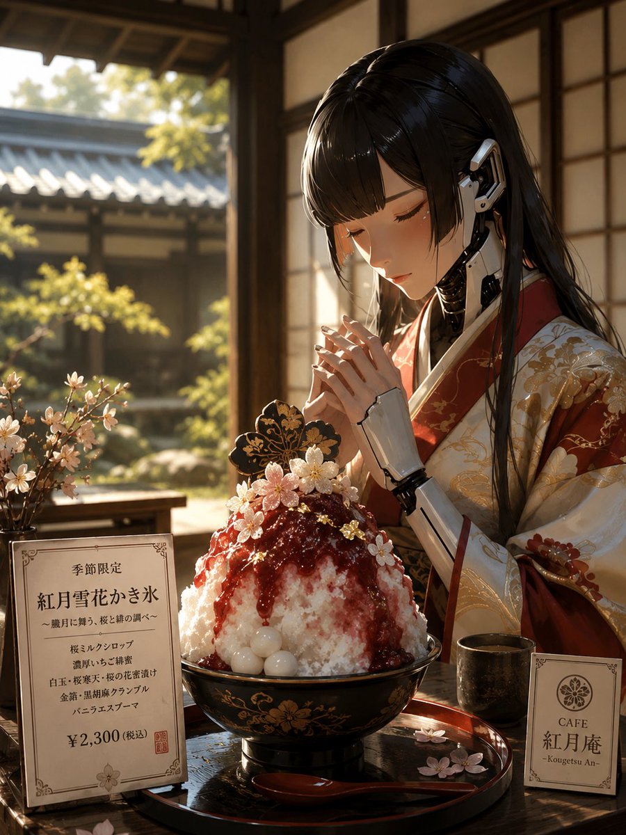 花卉小屋咖啡馆刨冰 2