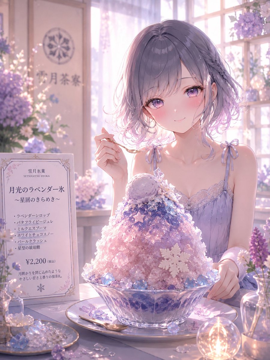 花卉小屋咖啡馆刨冰 3