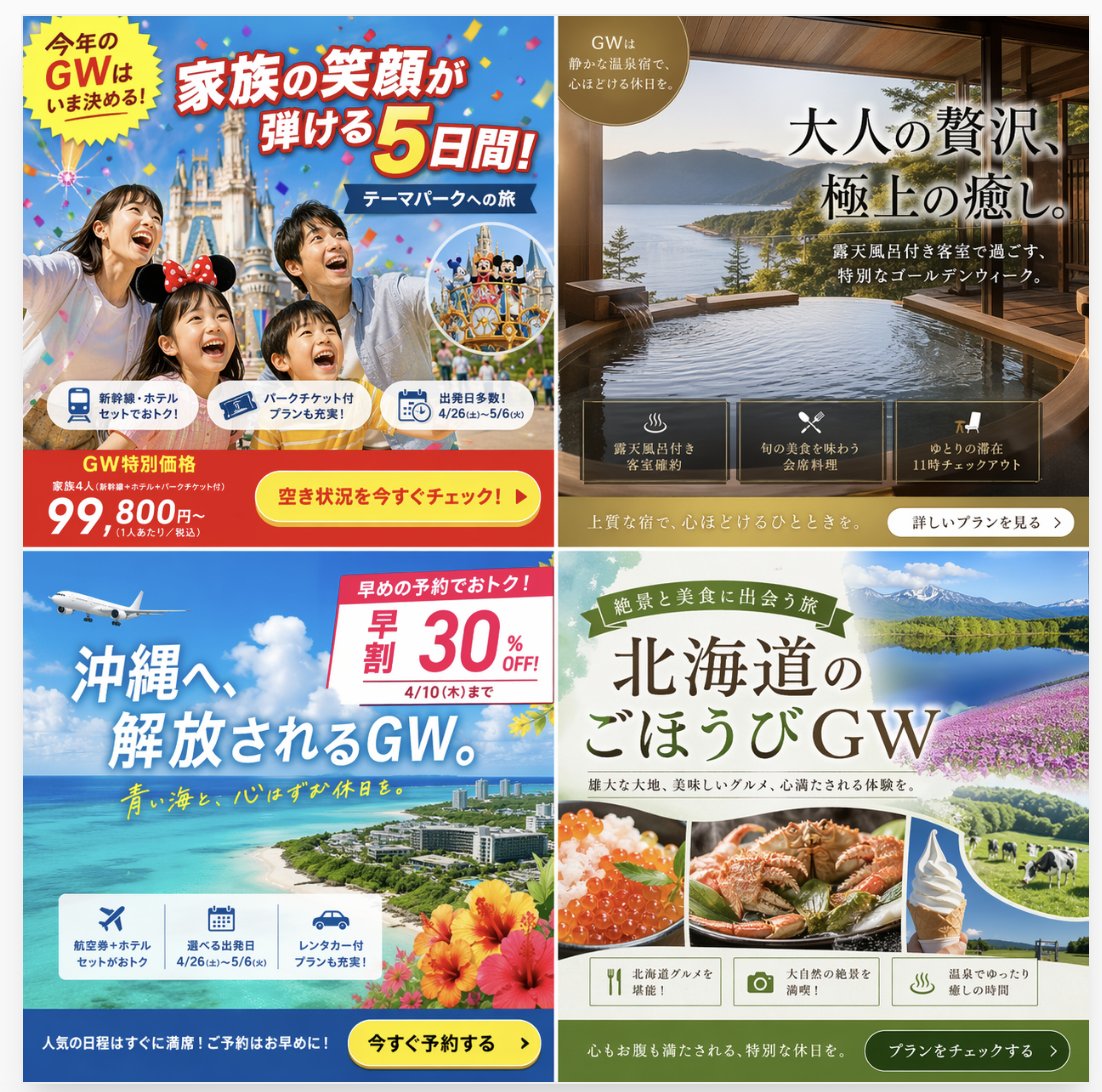 四款日本旅游广告海报 2