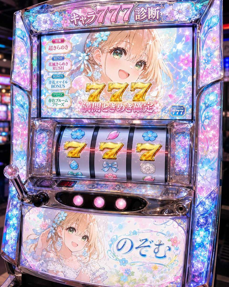 动漫角色 777 老虎机 2